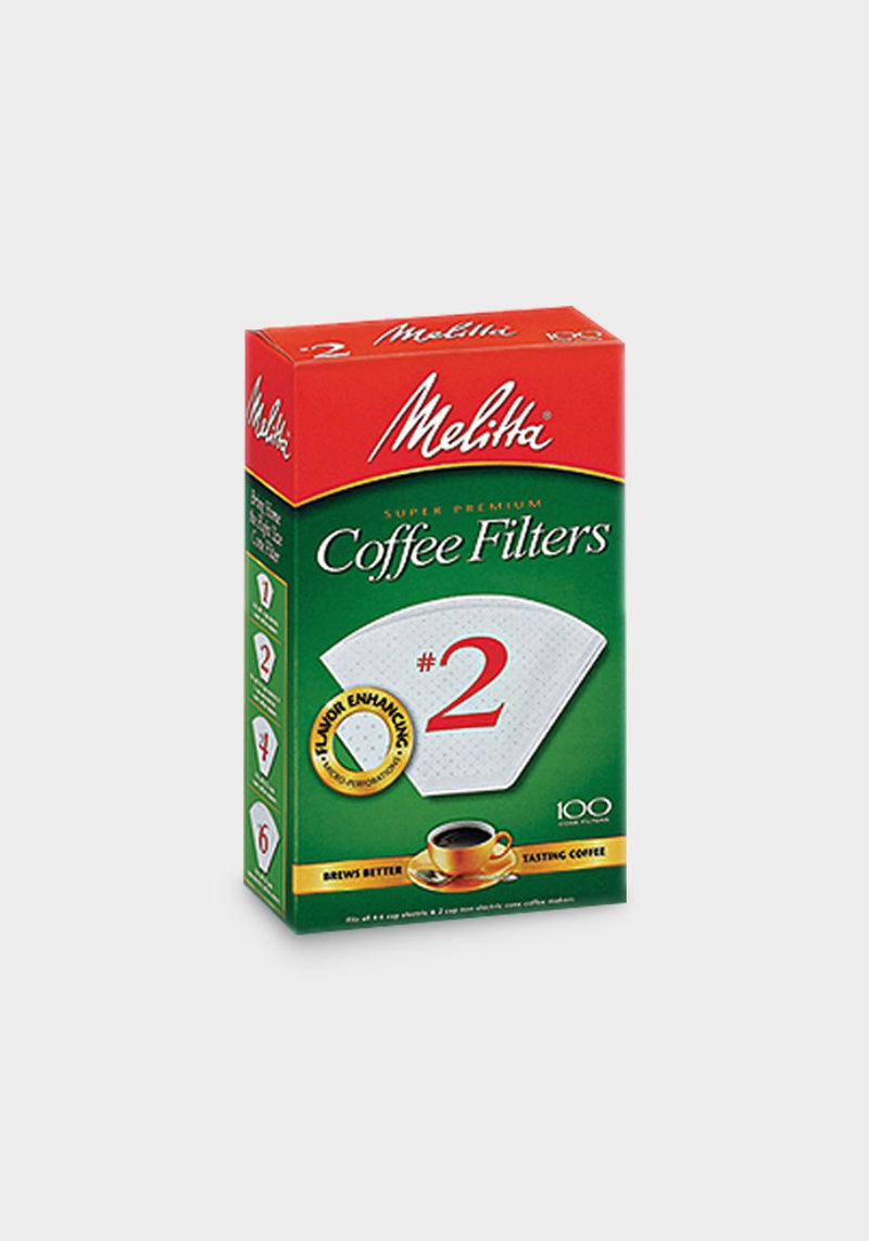 Melitta #2 White Filters - Ceremony Coffee Roasters