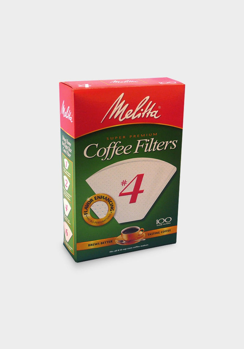 Melitta #4 White Filters - Ceremony Coffee Roasters
